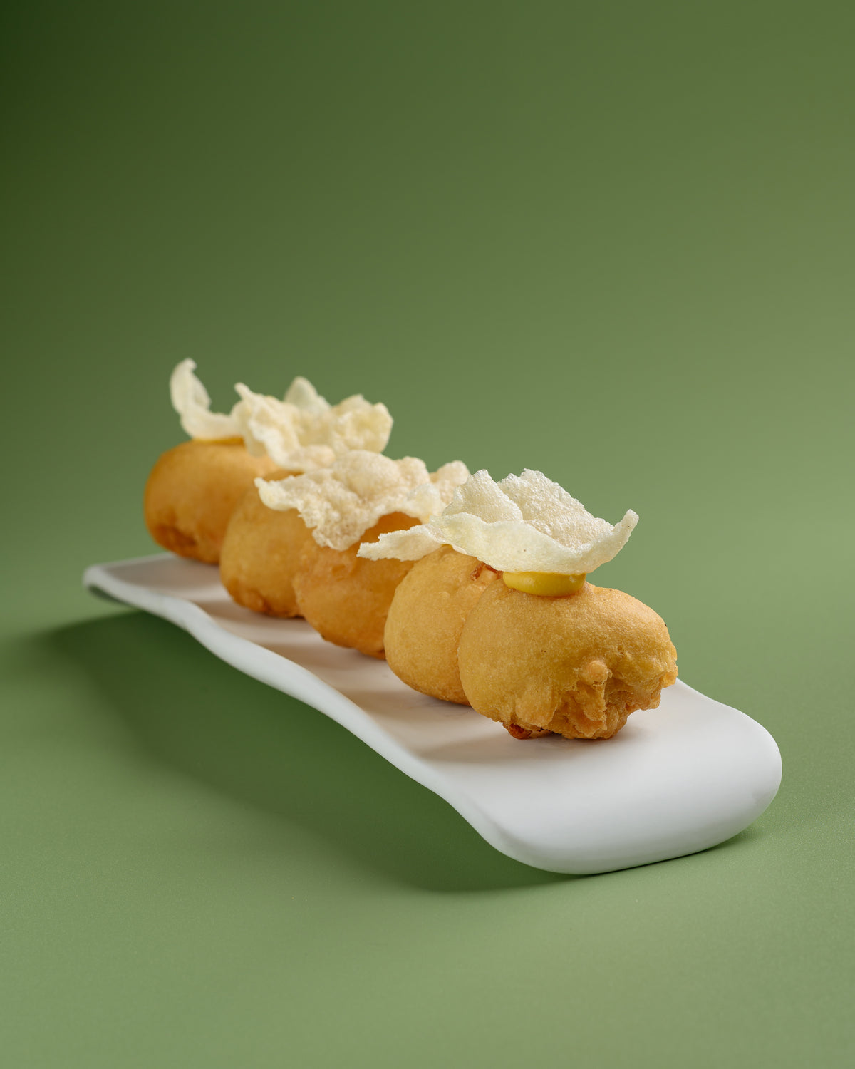 Bola de Carne en Tempura