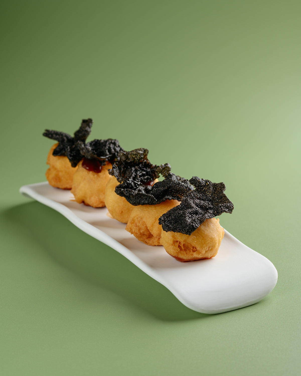 Bola de Txangurro en Tempura