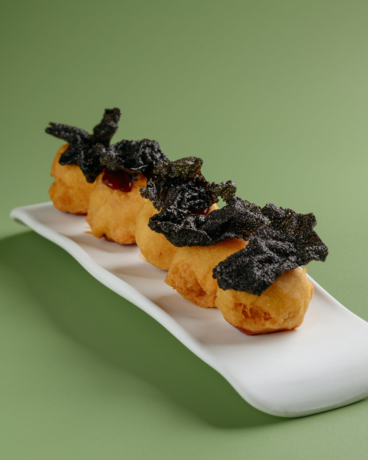 Bola de Txangurro en Tempura