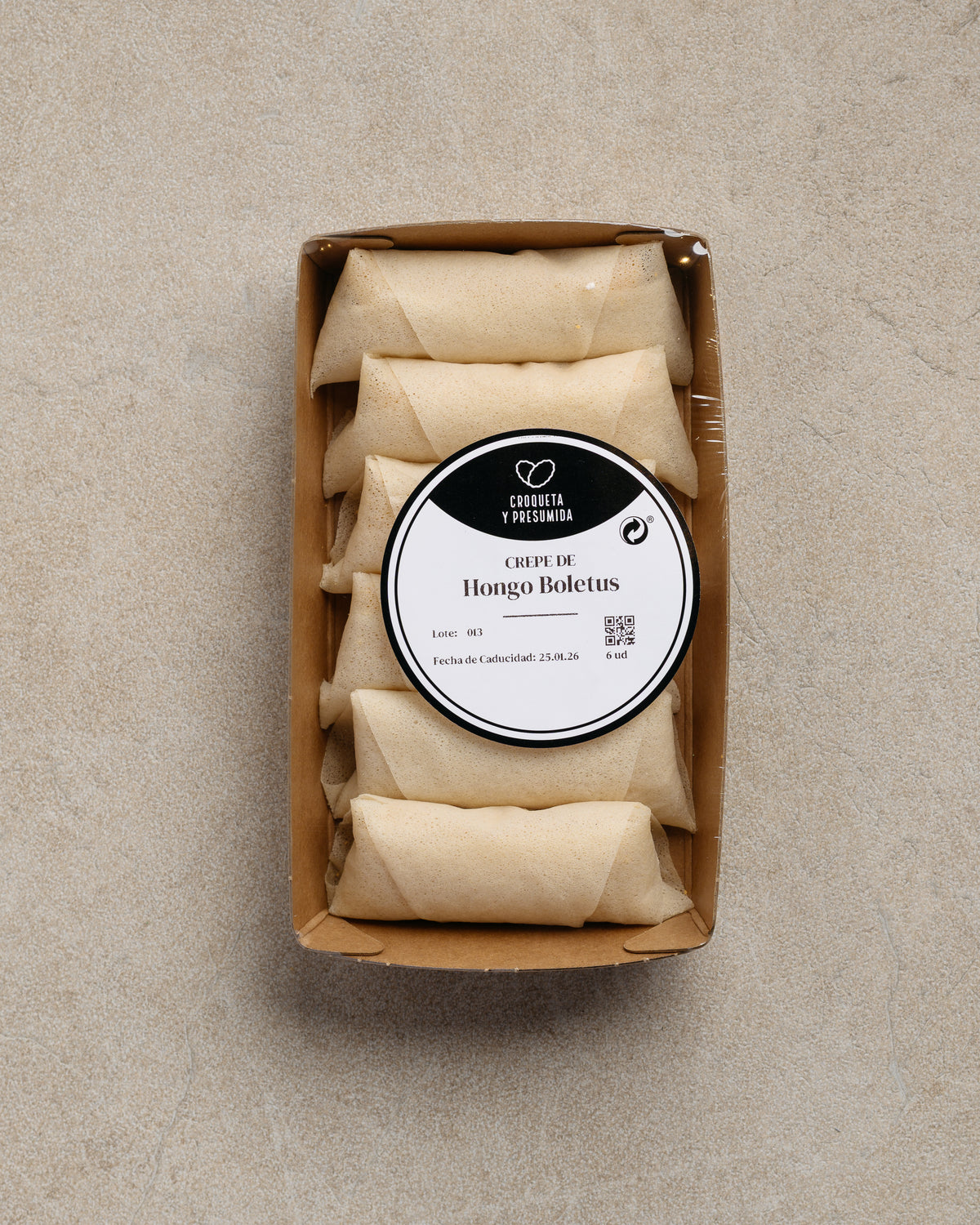 Crepe de Hongo Boletus