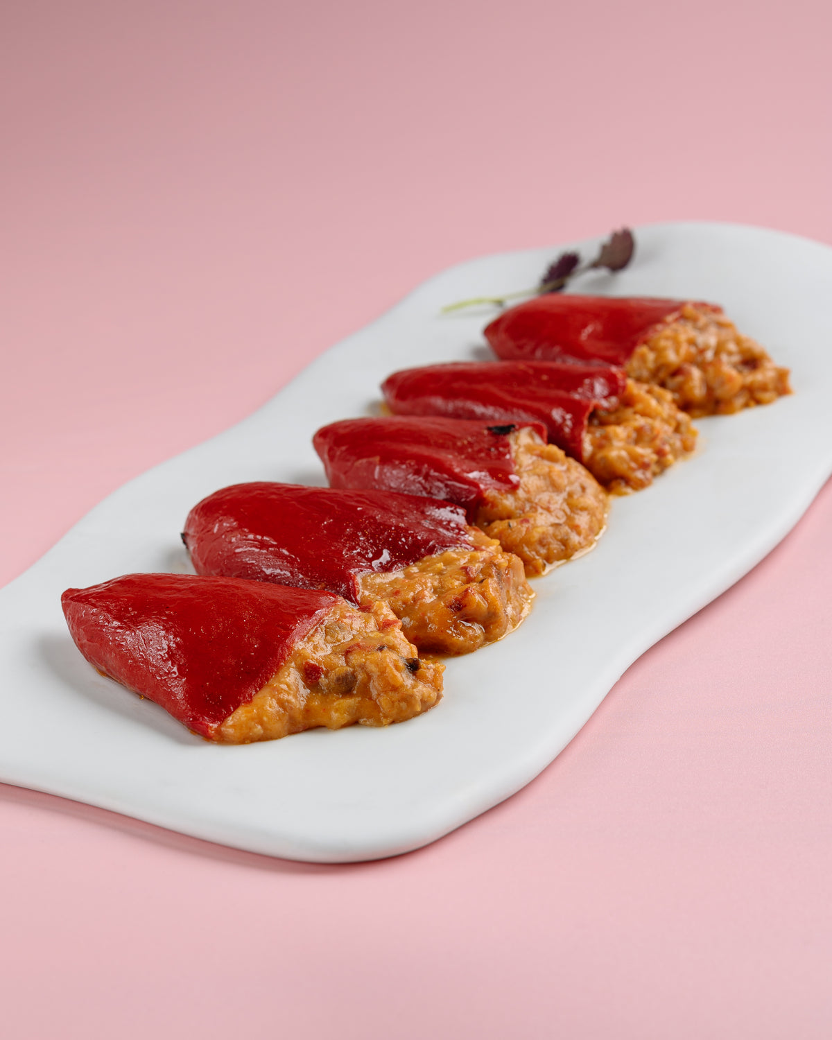 Pimiento relleno de carne