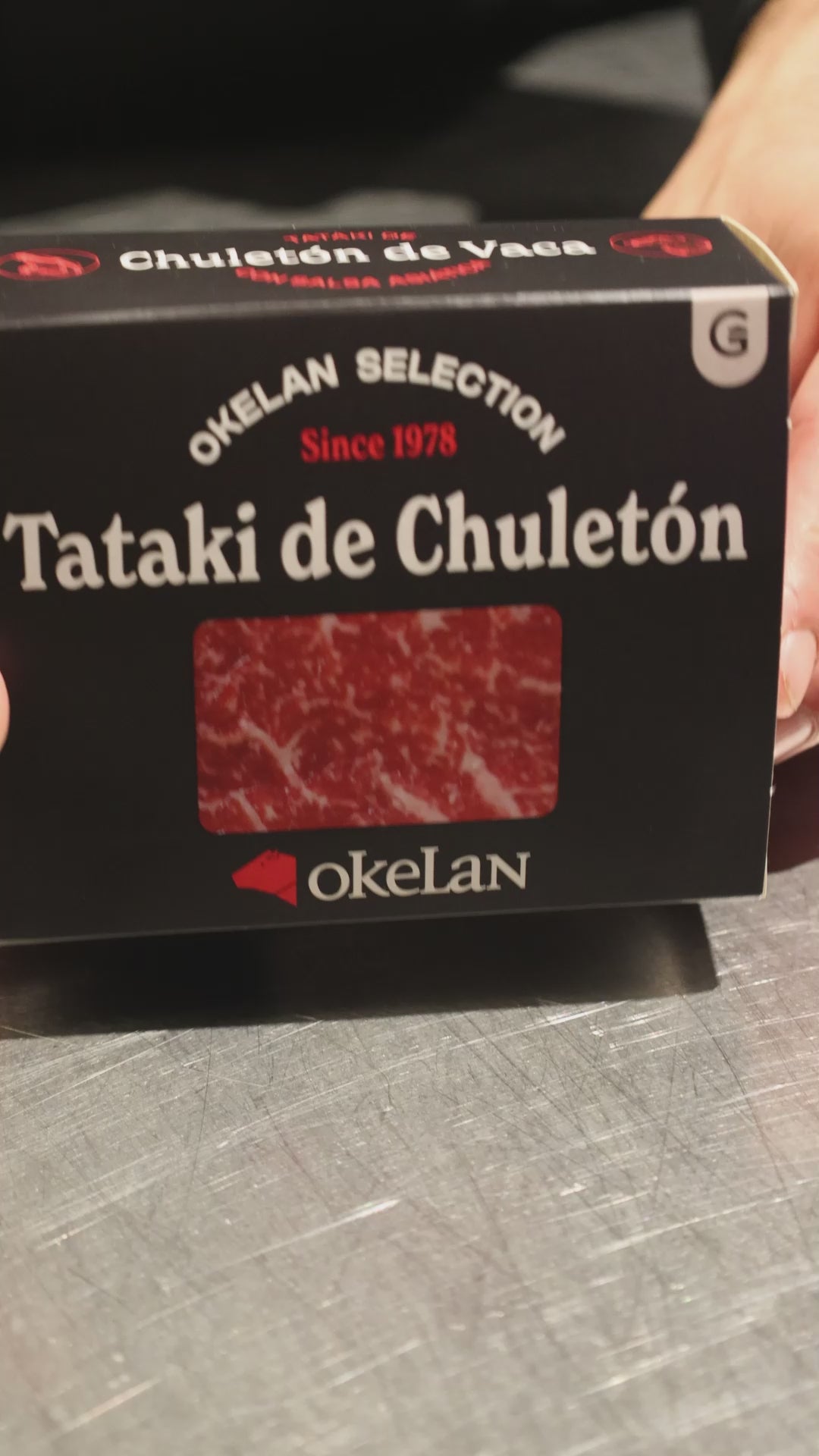 Receta Tataki de Chuleton Okelan